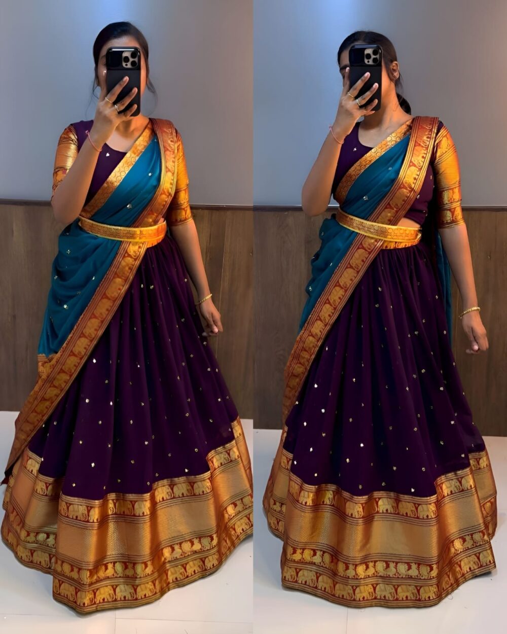 Pongal lehenga