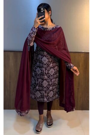Village print kurti