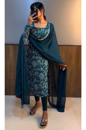 Village print kurti
