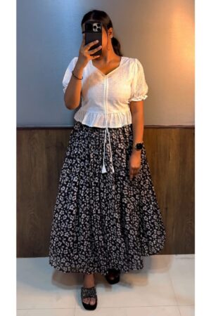 A Hakoba top + skirt