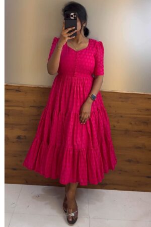 1 Hakoba midi pink