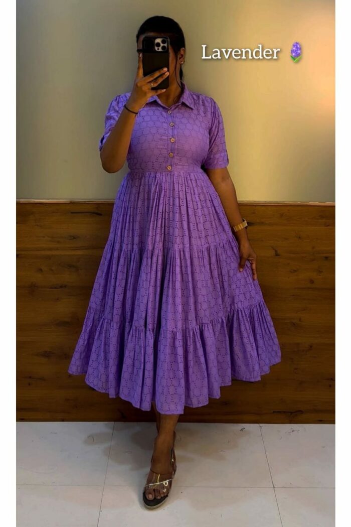 1 Hakoba collar midi