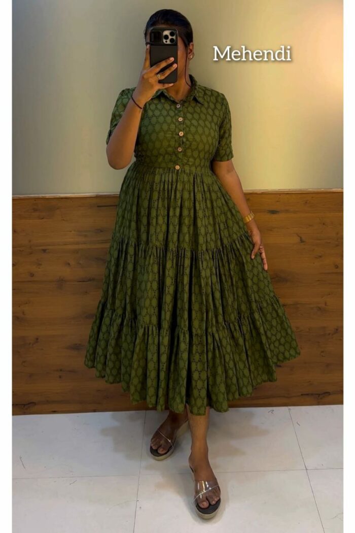 1 Hakoba collar midi