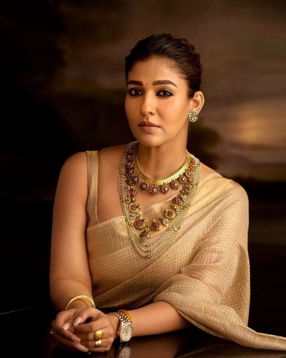 1 Nayanthara Ambani saree