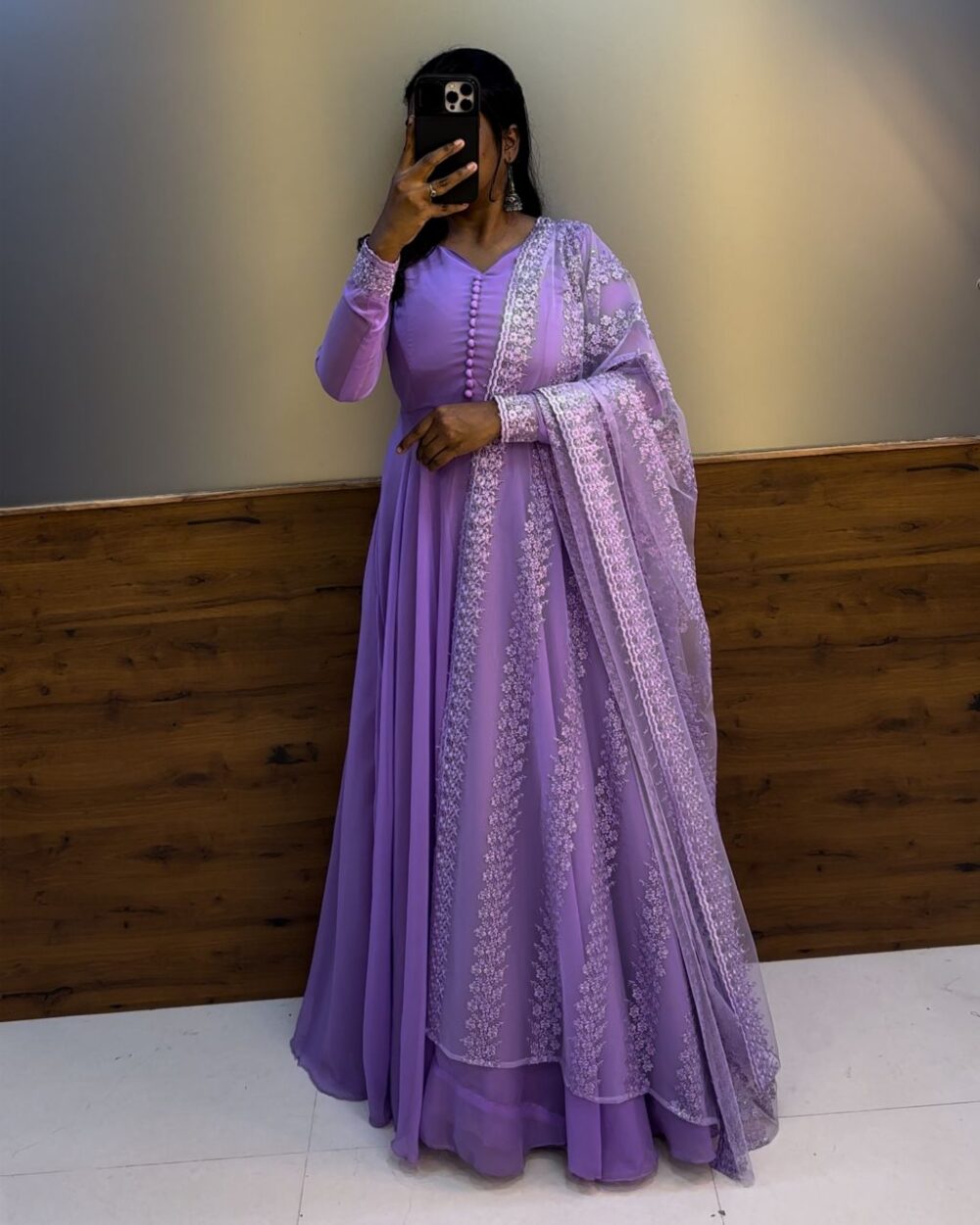 1 Pongal Gown Lavender