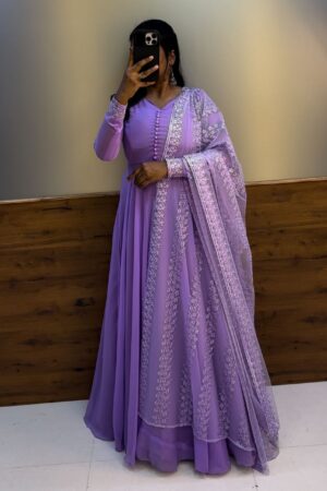 1 Pongal Gown Lavender