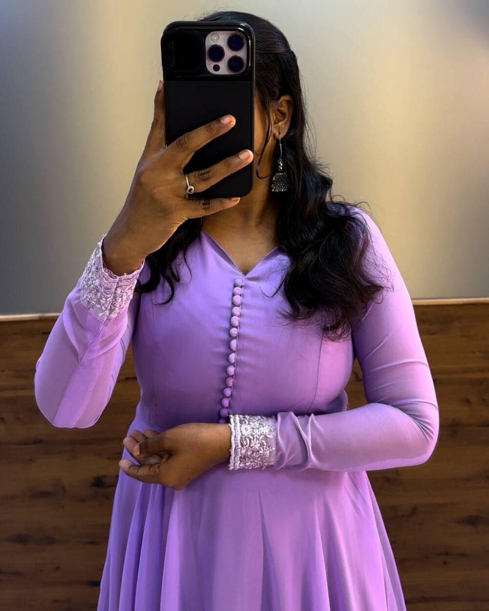1 Pongal Gown Lavender - Image 2