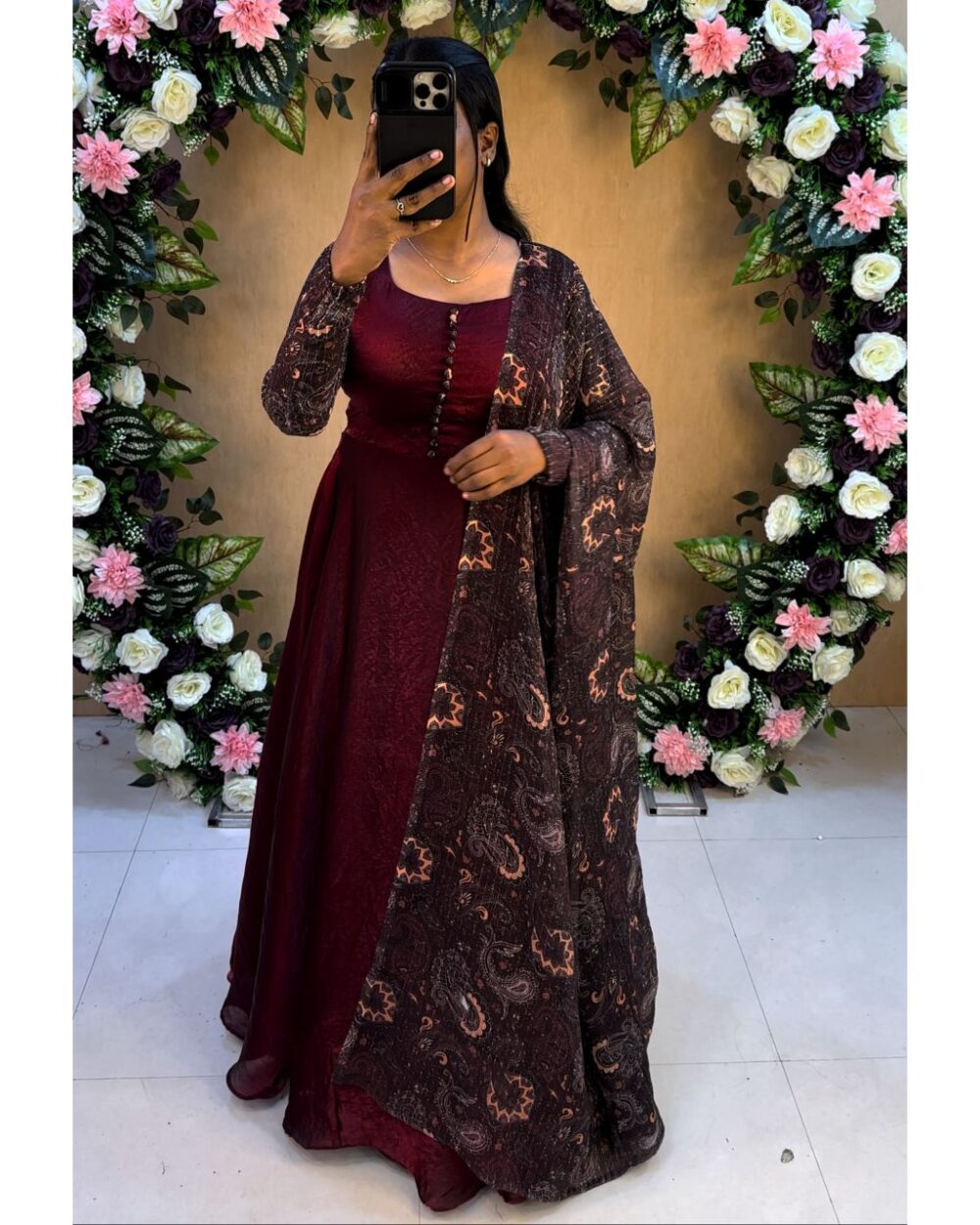 1 Space silk maxi