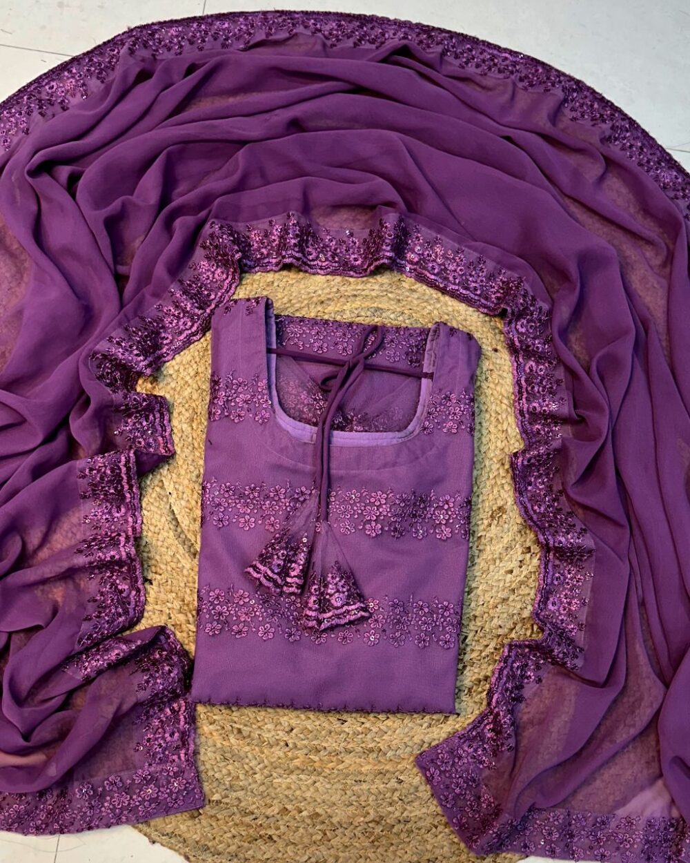 1 Net Kurti ( onion )