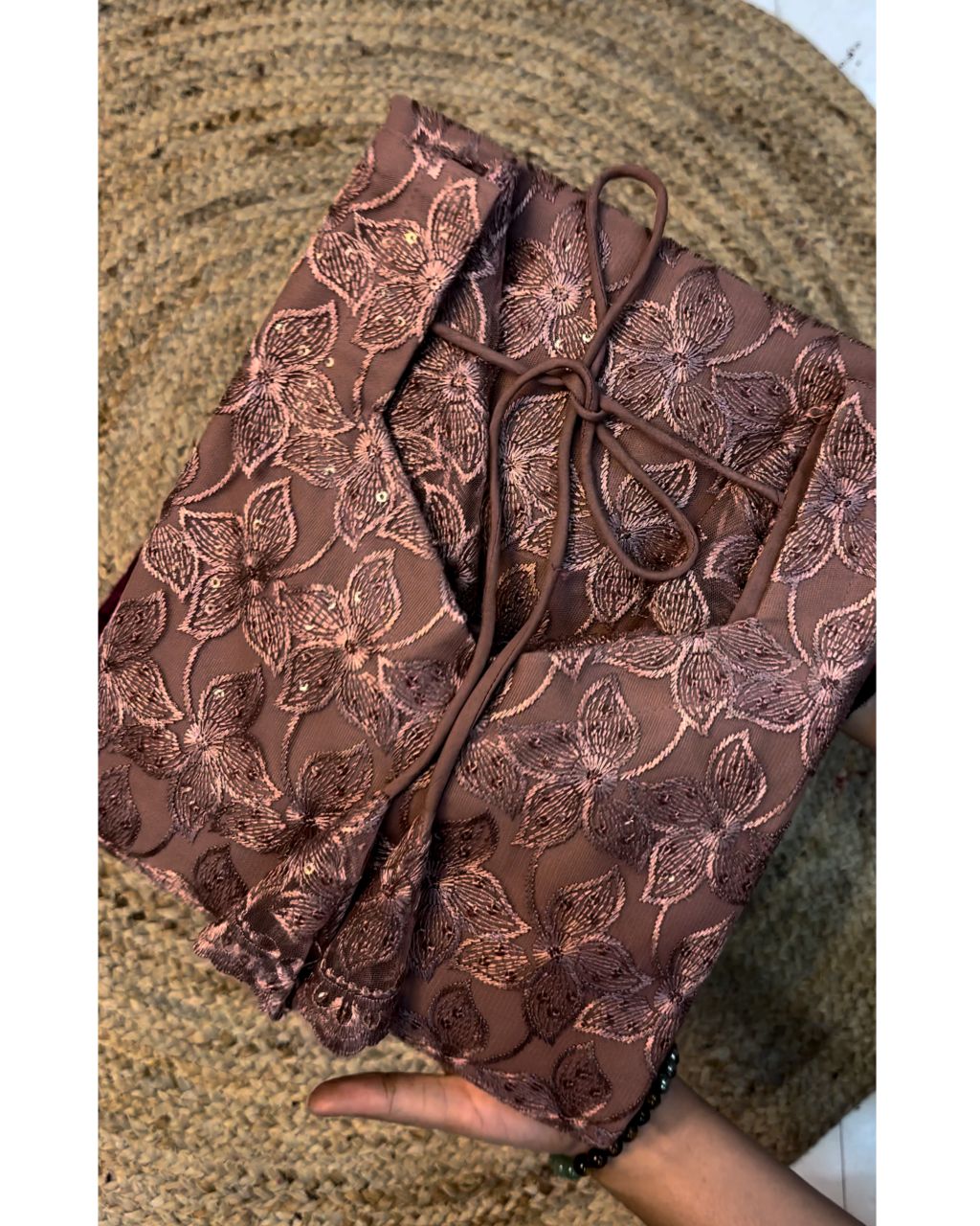 1 flower kurti  Choco
