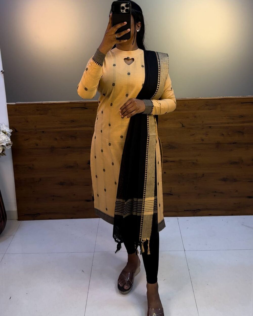 1 Summer kurti (Cream) - Image 2