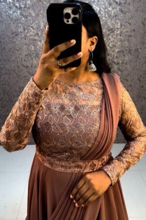 Flower Gown (Choco)
