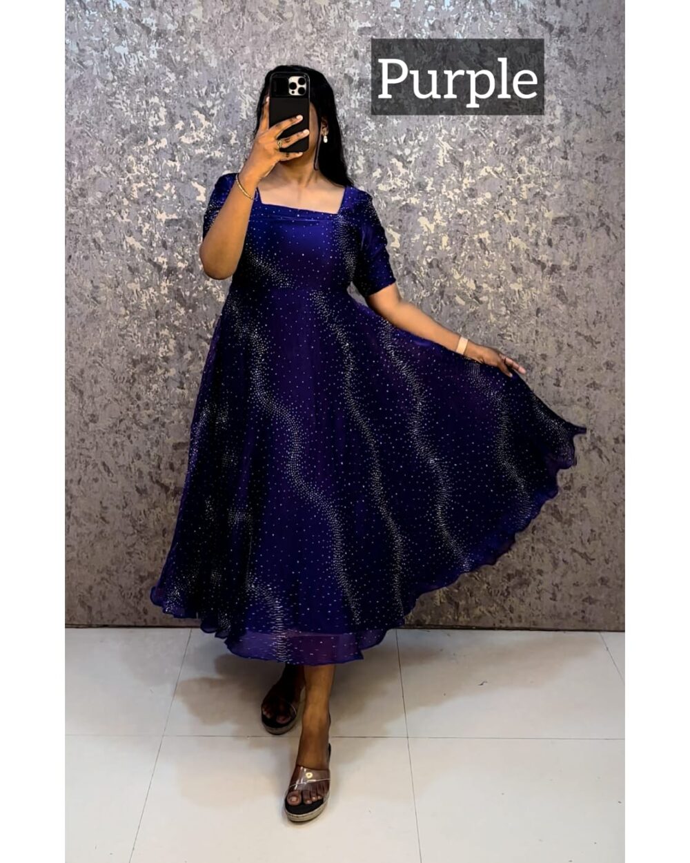 Diamond Frock (Purple)